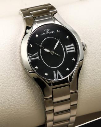 Orologio svizzero Uomo"Murex" (nuovo in acciaio)