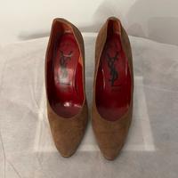 Yves Saint Laurent Décolleté camoscio