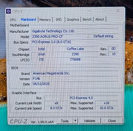 Intel 9900k e scheda madre Aorus Z390 Pro