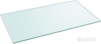 LASTRA DI VETRO  temp. per tavolo 200X85