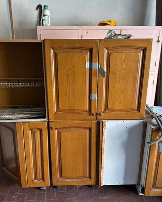 Cucina anni 80/90 lavastoviglie da 45