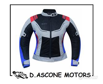 Giacca da donna Breeze Evo grigia, nera, rossa e b