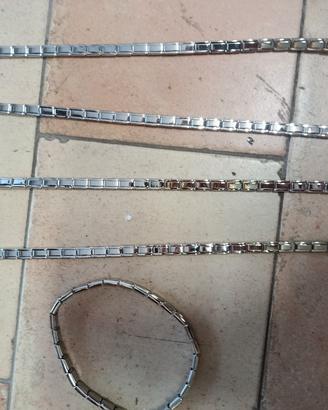 braccialetti in acciaio inox
