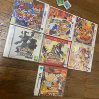 Giochi per nintendo 3ds/ds inazuma eleven/pokemon