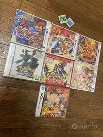 Giochi per nintendo 3ds/ds inazuma eleven/pokemon