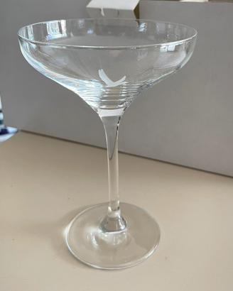 BICCHIERI COCKTAIL COPPE VETRO GREY GOOSE NUOVE