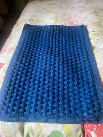 Copertina x neonato in pura lana merinos 78x56