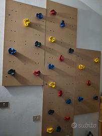 Parete d'arrampicata