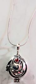 Collana argentata Vampire Diaries con ciondolo