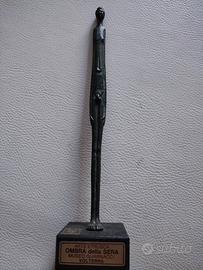 statuetta vero bronzo Ombra della Sera 