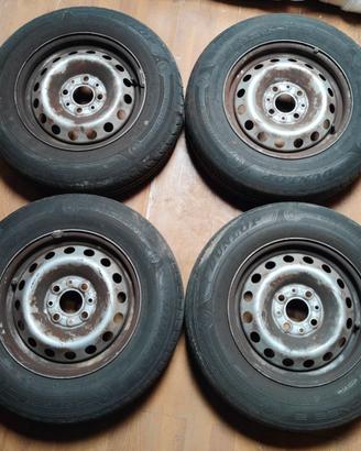 Cerchi in ferro Fiat Panda 13 pollici