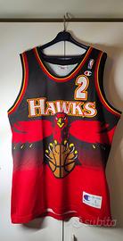 CANOTTA ORIGINALE VINTAGE NBA – AUGMON – ATLANTA H