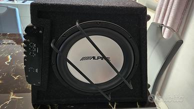 Alpine MRP-M350 subwoofer attivo amplificato