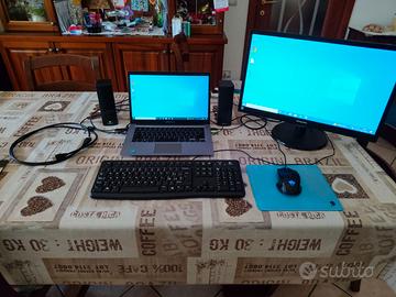 Postazione  con doppio monitor