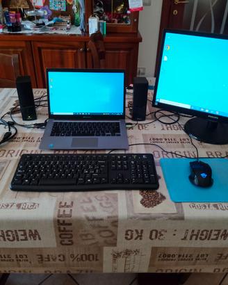 Postazione  con doppio monitor