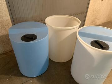 Contenitori prodotti per piscine ph + cloro