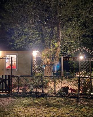 Oasi di Relax nel verde: Casetta con Roulotte