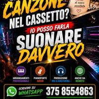 Hai una melodia o una canzone nel cassetto??