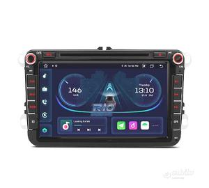 RADIO GPS ANDROID 14 PER VOLKSWAGEN VW GOLF POLO P
