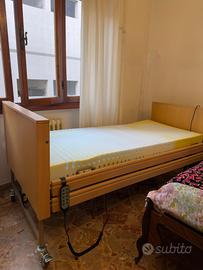 Letto antidecubito elettrico con materasso