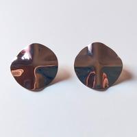 Orecchini a bottone in argento 