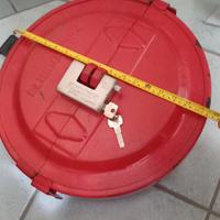 blindosterzo completo di lucchetto