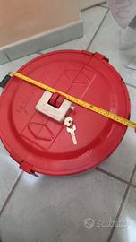 blindosterzo completo di lucchetto