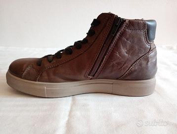 Sneakers Stivali Igi&Co Numero 40 In Pelle Marroni
