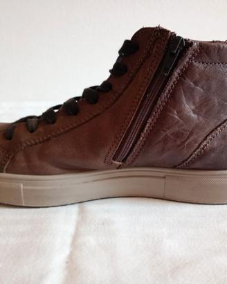 Sneakers Stivali Igi&Co Numero 40 In Pelle Marroni
