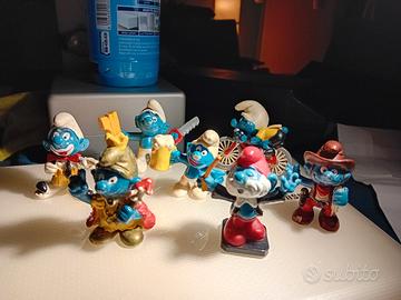 Puffi_Smurfs Schleich Peyo anni '70