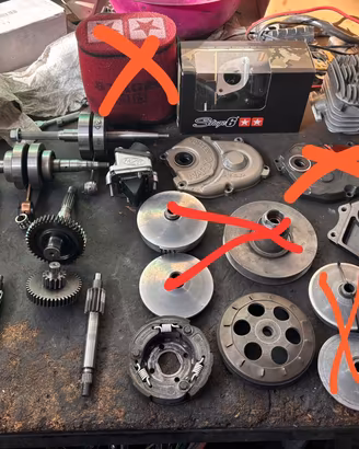 Pezzi minareli/scooter