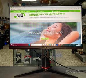 Monitor da gaming Aoc 24 full HD 144hz