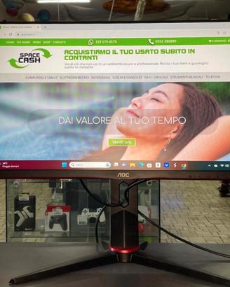 Monitor da gaming Aoc 24 full HD 144hz