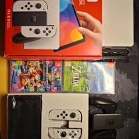 switch oled + accessori
