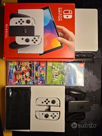 switch oled + accessori