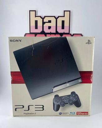 PlayStation 3 Console Slim 120GB pal cib