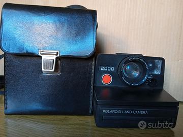 POLAROID LAND CAMERA 2000 con custodia