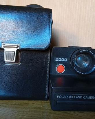 POLAROID LAND CAMERA 2000 con custodia
