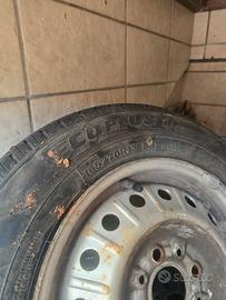 ottime gomme piu cerchio fiat 