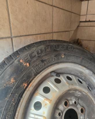 ottime gomme piu cerchio fiat 
