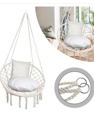 Sedia sospesa Sedia a Dondolo con Nappe, Piccola