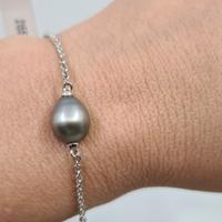 Bracciale Salvini in Oro 18kt con Perle e Diamanti