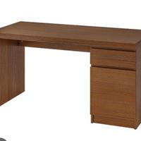 Scrivania MALM Ikea marrone
