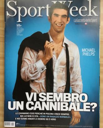 Sportweek 25/7/09 Micheal Phelps
