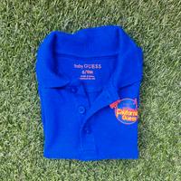 polo Guess neonato blu  6/9 mesi cotone