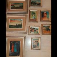 9 dipinti di Alfonso Follera 