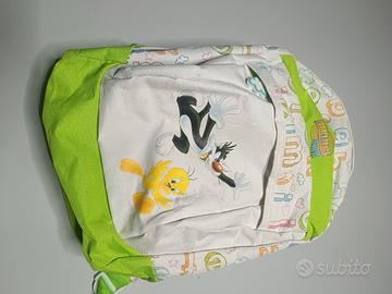 zainetto zaino Looney tunes titti silvestro