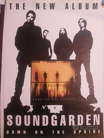 SOUNDGARDEN 1996 PROMO POSTER - DOWN ON THE UPSIDE