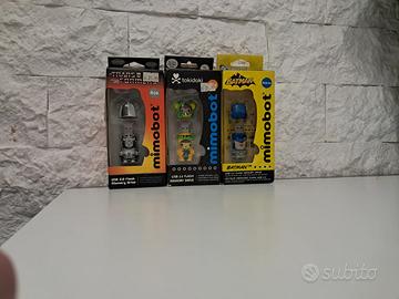 Chiavette USB nuove confezionate di icone  fumetti