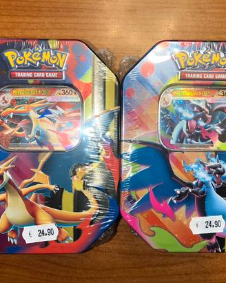 Tin sealed Mega Charizard ex  X e Y